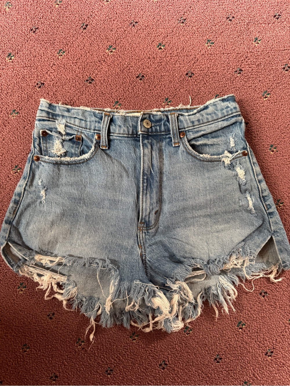 Abercrombie & Fitch High Rise Mom Short